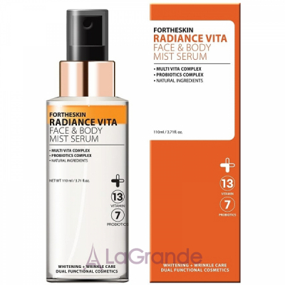 Fortheskin Radiance Vita Face & Body Mist Serum ³ -    