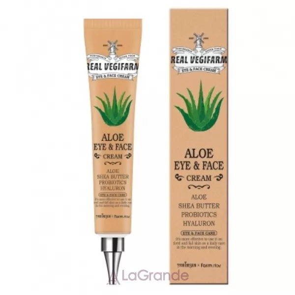 Fortheskin Super Food Real Vegifarm Eye & Face Cream Aloe ���� ��� ���� ������ ���� � ���� � ���������� ����