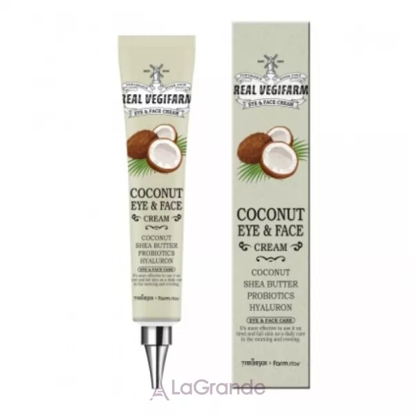 Fortheskin Super Food Real Vegifarm Eye & Face Cream Coconut ���� ��� ���� ������ ���� � ���� � ���������� ������
