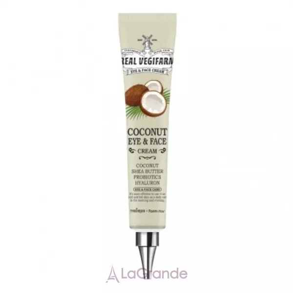 Fortheskin Super Food Real Vegifarm Eye & Face Cream Coconut ���� ��� ���� ������ ���� � ���� � ���������� ������