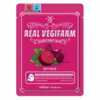 Fortheskin Super Food Real Vegifarm Double Shot Mask Beet ����� ��� ���� � ���������� ������
