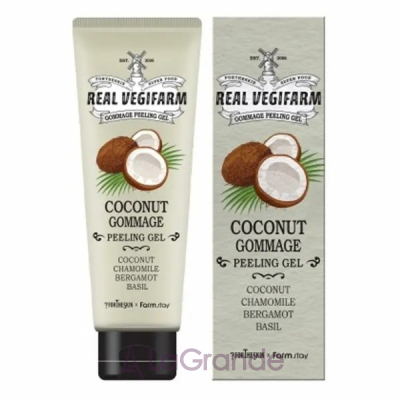 Fortheskin Super Food Real Vegifarm Gommage Peeling Gel Coconut ϳ-   