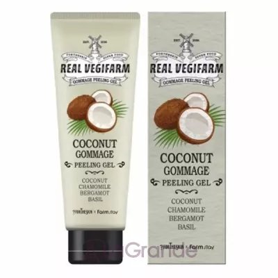Fortheskin Super Food Real Vegifarm Gommage Peeling Gel Coconut ϳ-   