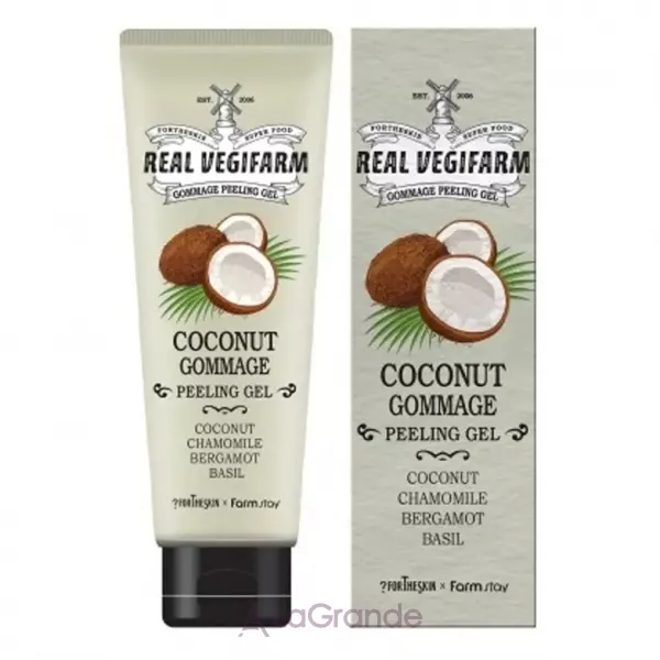 Fortheskin Super Food Real Vegifarm Gommage Peeling Gel Coconut ������-������ � ���������� ������