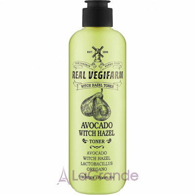 Fortheskin Super Food Real Vegifarm Wich Hazel Toner Avocado      