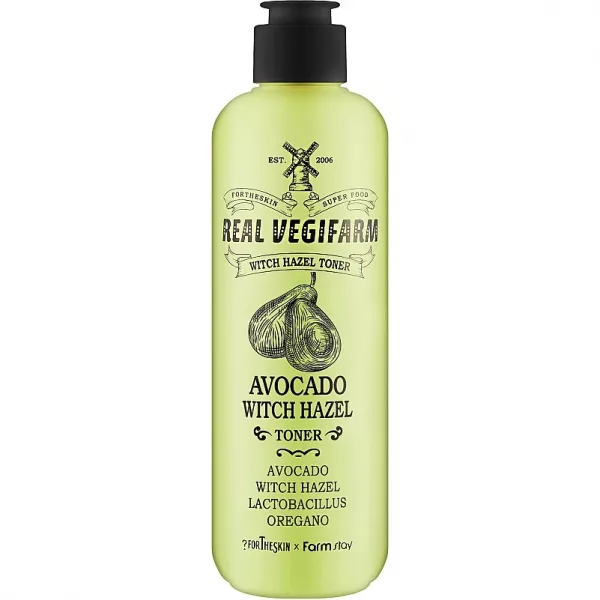 Fortheskin Super Food Real Vegifarm Wich Hazel Toner Avocado ����� � ���������� ���������� � �������