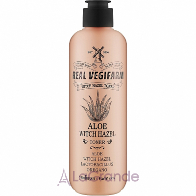 Fortheskin Super Food Real Vegifarm Wich Hazel Toner Aloe      
