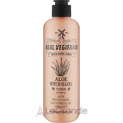 Fortheskin Super Food Real Vegifarm Wich Hazel Toner Aloe      