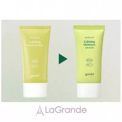 Goodal Houttuynia Cordata Calming Moisture Sun Cream SPF50+ PA++++      SPF50+