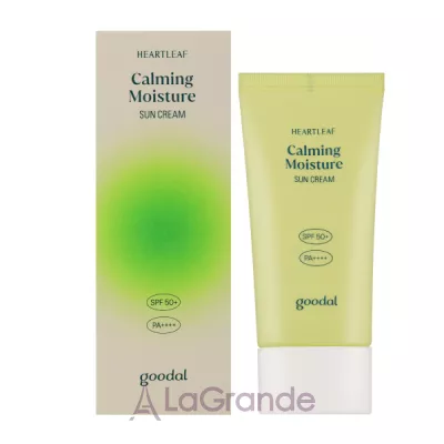 Goodal Houttuynia Cordata Calming Moisture Sun Cream SPF50+ PA++++      SPF50+