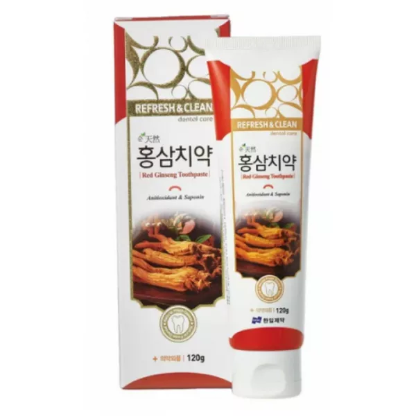 Hanil Refresh & Clean Red Ginseng Toothpaste ������ ����� � ������� ���������