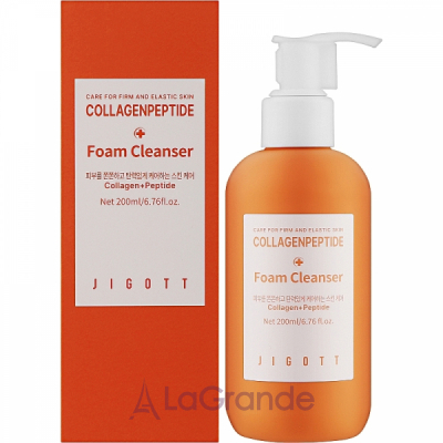 Jigott Collagen Peptide Foam Cleanser   