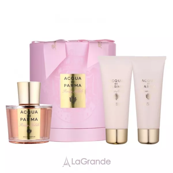 Acqua di Parma Rosa Nobile ���� (����������� ���� 100 �� + ������� ��� ��� 75 �� + ���� ��� ���� 75 ��)