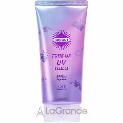 Kose Suncut Tone Up UV Essence Lavender SPF50+/PA++++      