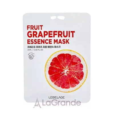 Lebelage Fruit Grapefruit Essence Mask       