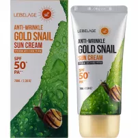 Lebelage Anti-Wrinkle Gold Snail Sun Cream SPF50+/PA+++ �������������� ���� ��� ���� � ������� ������ SPF50+