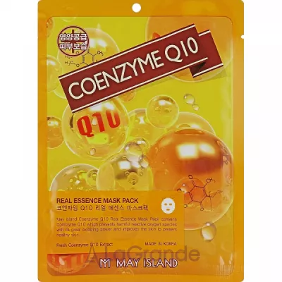 May Island Real Essence Coenzyme Q10 Mask Pack    