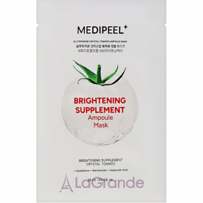 Medi-Peel Glutathione Crystal Tomato Ampoule Mask    