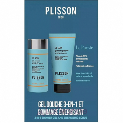 Plisson Duo Le Puriste Set  (sh/gel/125 ml + scr/100 ml)