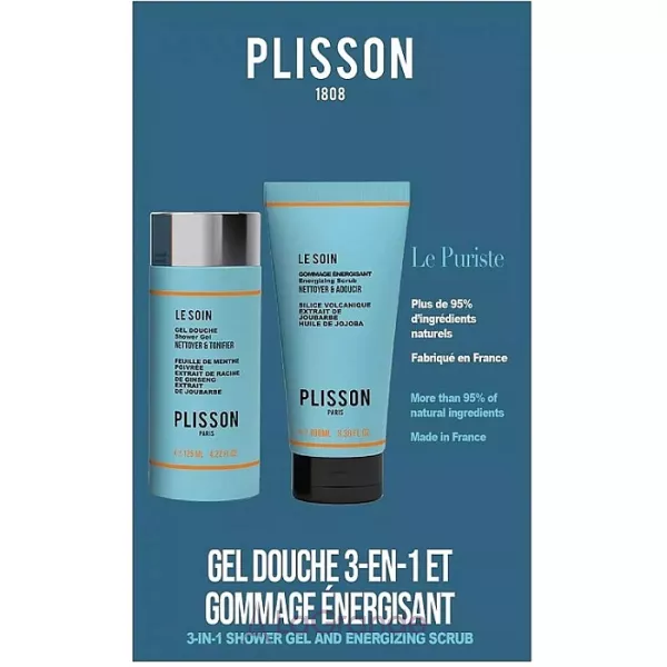 Plisson Duo Le Puriste Set ����� (sh/gel/125 ml + scr/100 ml)