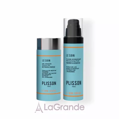 Plisson Duo L'Irresistible Shower Gel & Moisturising Fluid Set  (sh/gel/125 ml + fluid/50 ml)