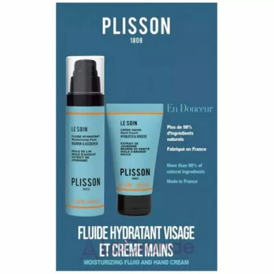 Plisson Duo En Douceur Moisturising Fluid & Hand Cream Set  (    50  +    50 )