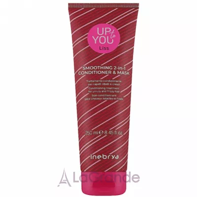 Inebrya Up To You Liss Smoothing 2 In 1 Conditioner & Mask -     