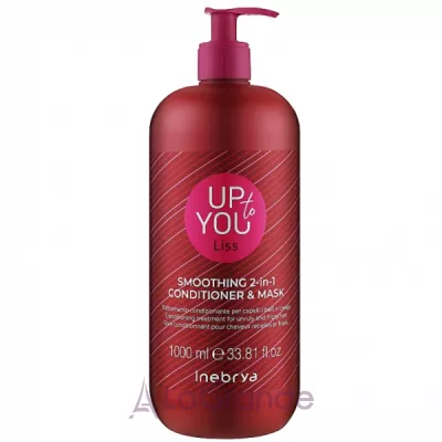 Inebrya Up To You Liss Smoothing 2 In 1 Conditioner & Mask -     