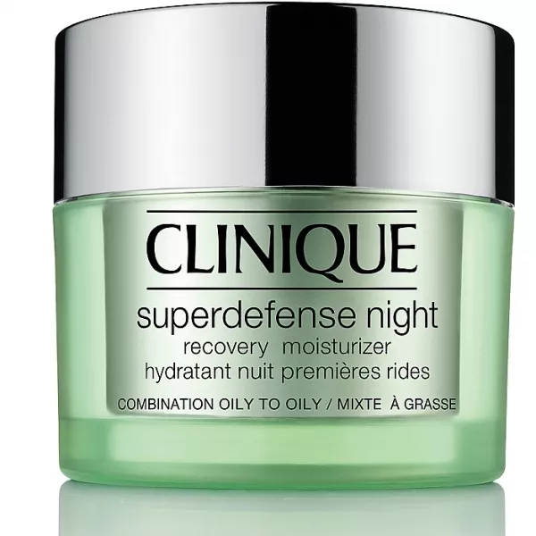 Clinique Superdefense Night Recovery Moisturizer 3/4 Combination Oily To Oily ������ ���� ��� ����