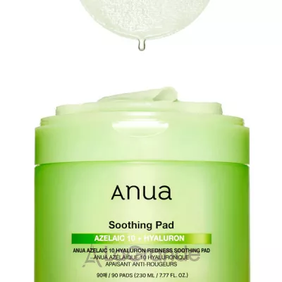 Anua Azelaic 10 Hyaluron Redness Soothing Pad         