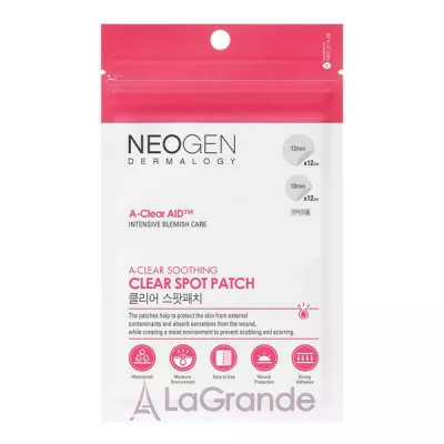 Neogen Dermalogy A-Clear Aid Soothing Spot Patch   