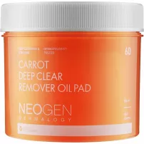 Neogen Dermalogy Carrot Deep Clear Remover Oil Pad ��������� ������������ ���� � ��������� ������