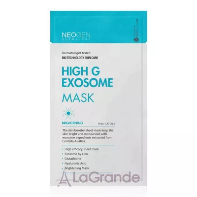 Neogen Dermalogy High G Exosome Mask       