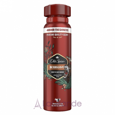 Old Spice Bearglove Deodorant Body Spray   Bearglove