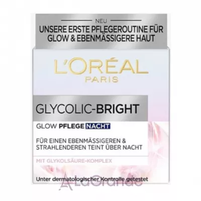 L'Oreal Paris Glycolic-Bright Glowing Night Cream     