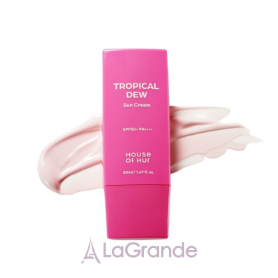 House of Hur Tropical Dew Sun Cream SPF50+ PA++++      SPF50+