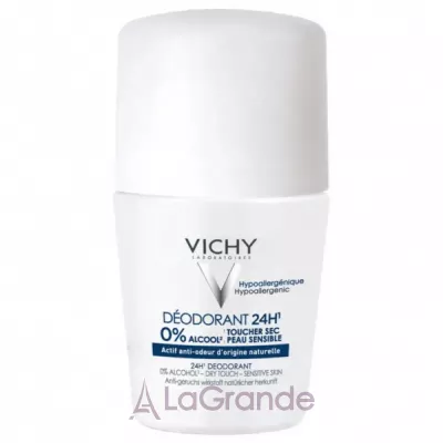 Vichy 24H Dry Touch Deodorant Sensitive Skin     
