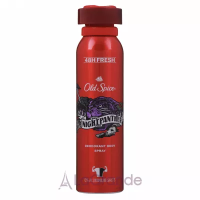Old Spice Night Panther Deodorant Body Spray   