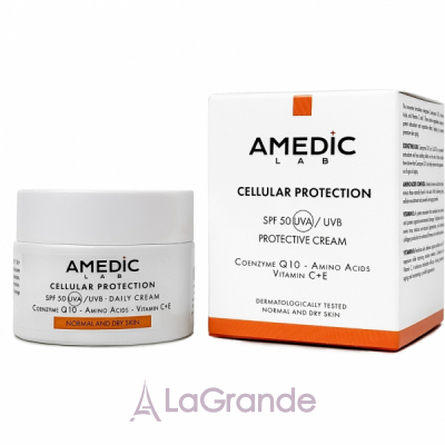 Amedic Cellular Protection Protective Cream SPF 50 UVA/UVB   
