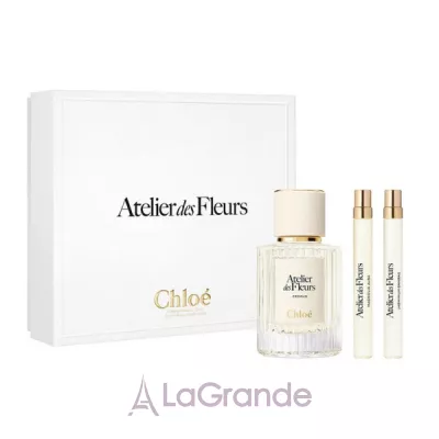 Chloe Atelier Des Fleurs Cedrus Set  (Cedrus 50  +  Magnolia Alba 10  + Jasminum Sambac 10 )