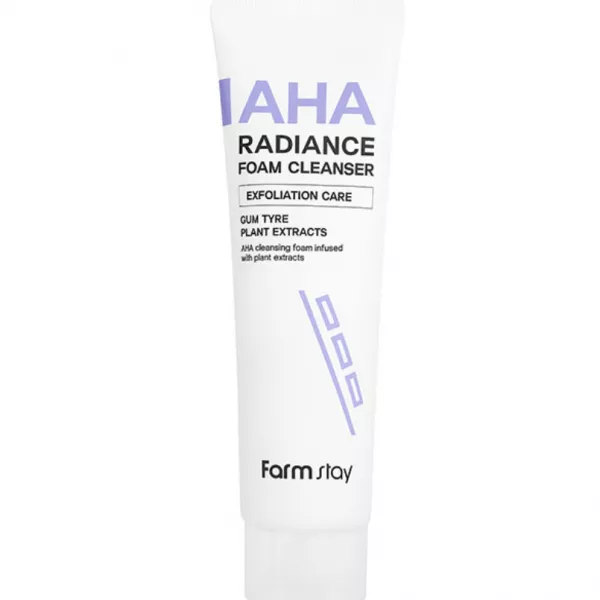 FarmStay AHA Radiance Foam Cleanser ��������� ����� ��� �������� � AHA ���������