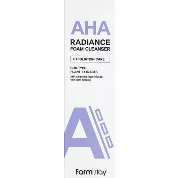 FarmStay AHA Radiance Foam Cleanser ��������� ����� ��� �������� � AHA ���������