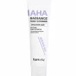 Farmstay AHA Radiance Foam Cleanser       AHA