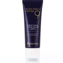 FarmStay Black Snail & Peptide 9 Perfect Facial & Neck Roller Serum ���������-������ ��� ���� � ������� ������ ������ � ���������� �� 9 ��������