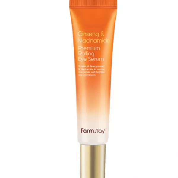 FarmStay Ginseng & Niacinamide Premium Rolling Eye Serum ���������-������ ��� ���� � ���������� �������� � ������������