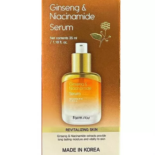 FarmStay Ginseng & Niacinamide Serum ��������� ��� ���� � ���������� �������� � ������������
