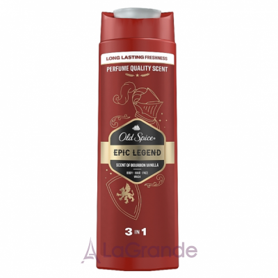Old Spice Epic Legend 3 In 1 Body-Hair-Face Wash    31  ,    
