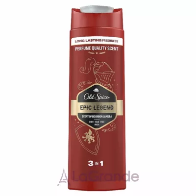 Old Spice Epic Legend 3 In 1 Body-Hair-Face Wash    31  ,    