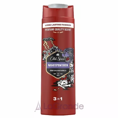 Old Spice Night Panther 3 In 1 Body-Hair-Face Wash    31  ,    
