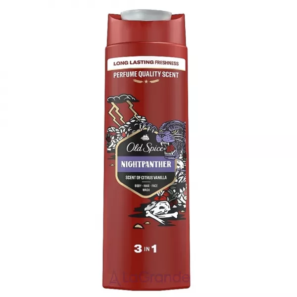 Old Spice Night Panther 3 In 1 Body-Hair-Face Wash ���� ��� ���� 3�1 ��� ����, ���� � ����� 